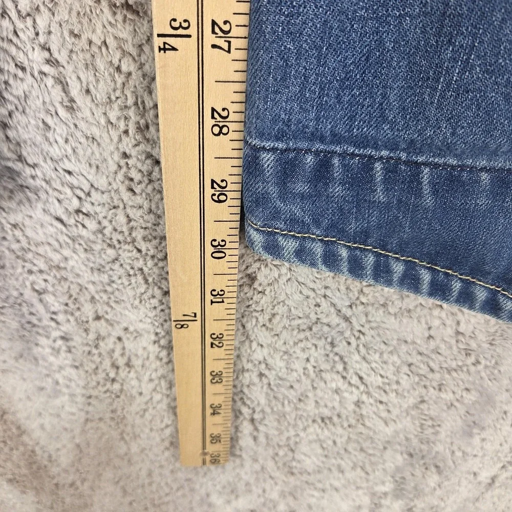 Vintage Levis Engineered Jeans Mens Blue Twisted Zip Fly Medium Wash Fits 26x30